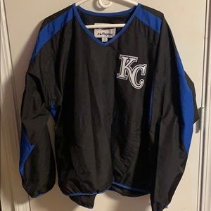 Kansas City Royals Majestic BP Jacket Men’s Medium